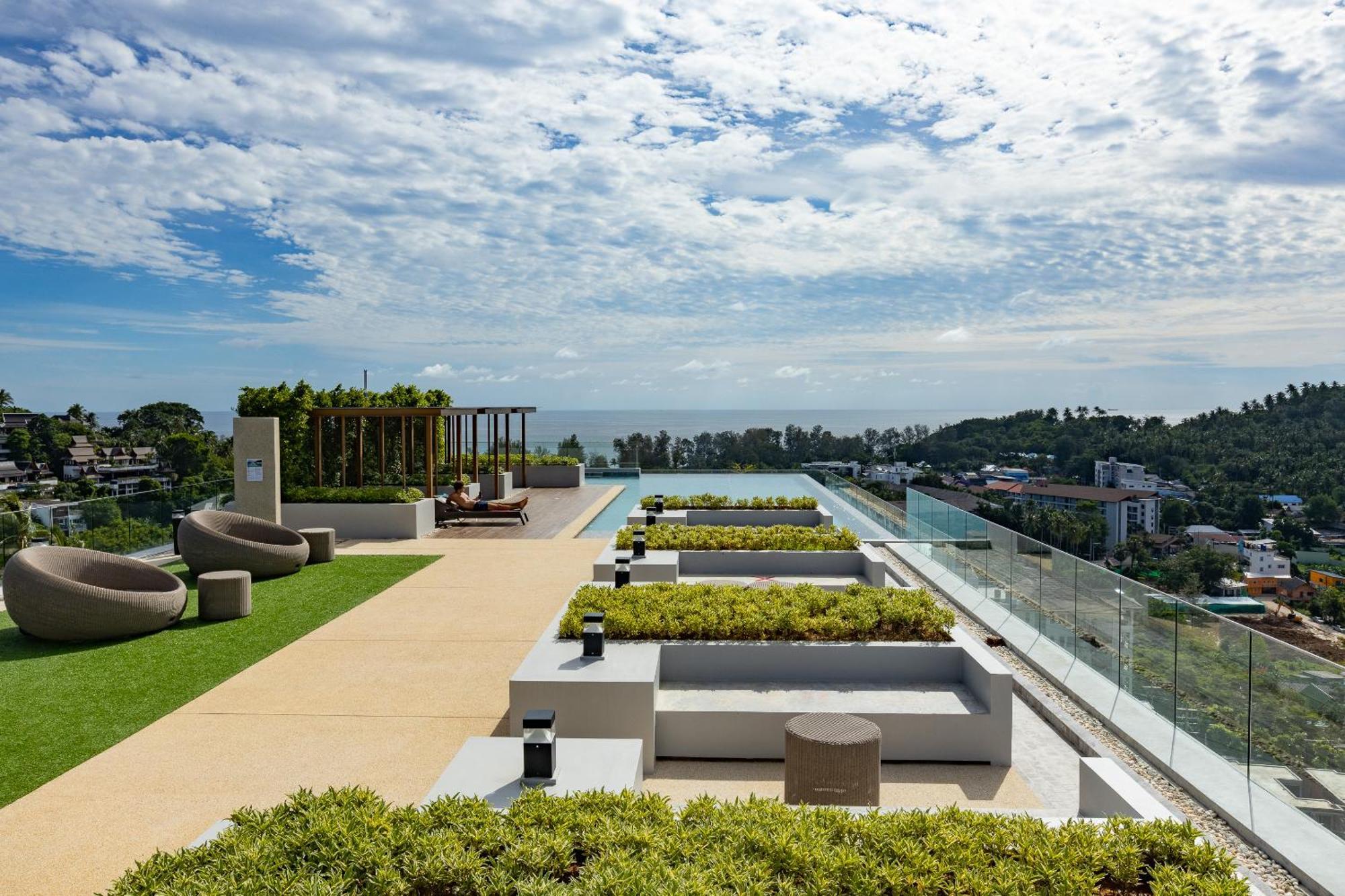 شقة Sea View 1-Br 36 M2 Panora Surin By Holy Cow المظهر الخارجي الصورة