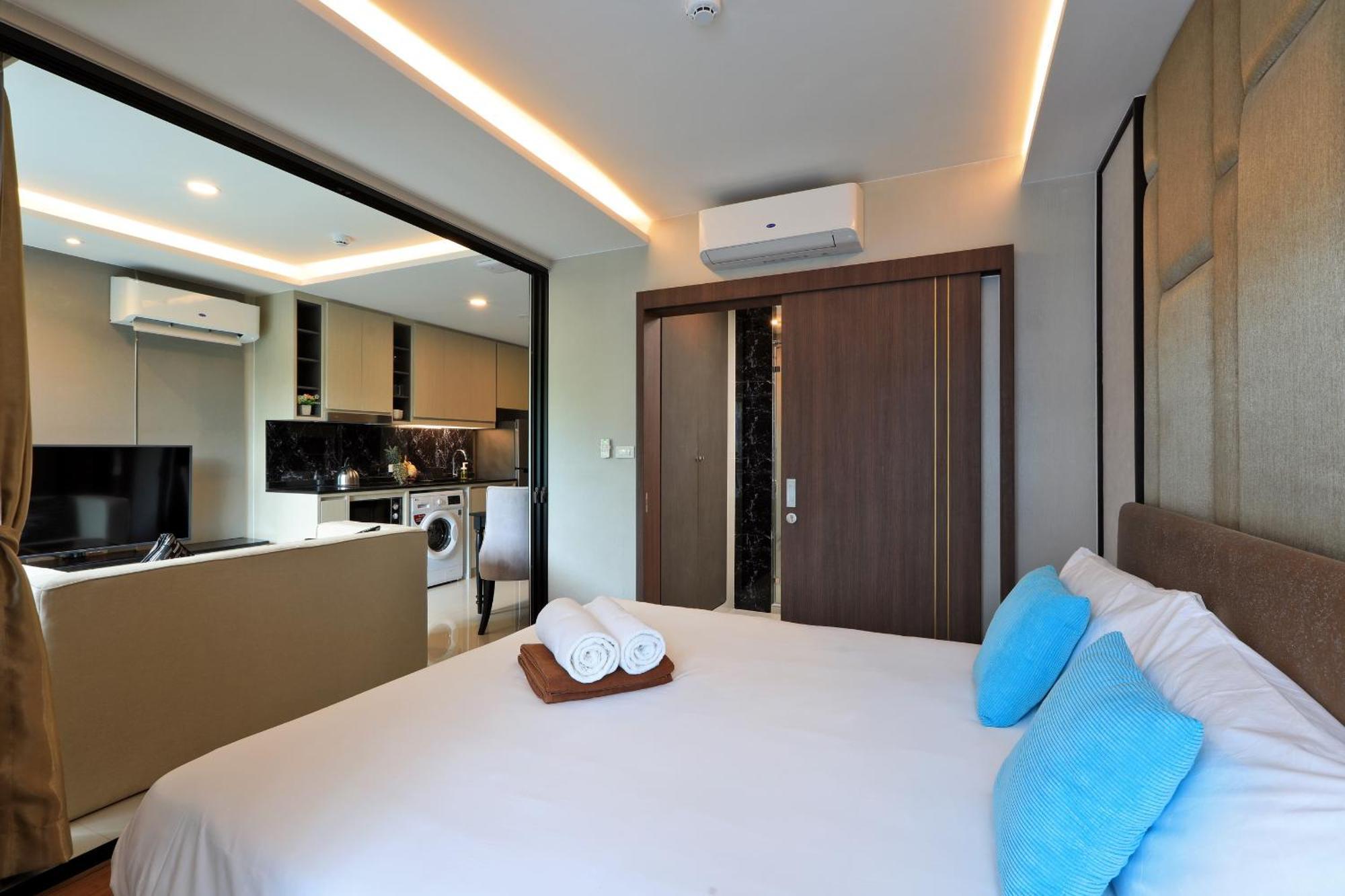 شقة Sea View 1-Br 36 M2 Panora Surin By Holy Cow المظهر الخارجي الصورة
